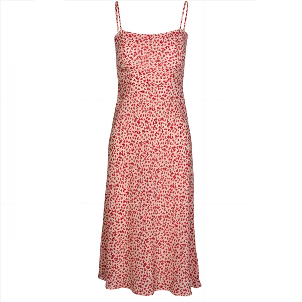 Realisation Par Red Floral Midi Dress - Picture 5 of 12